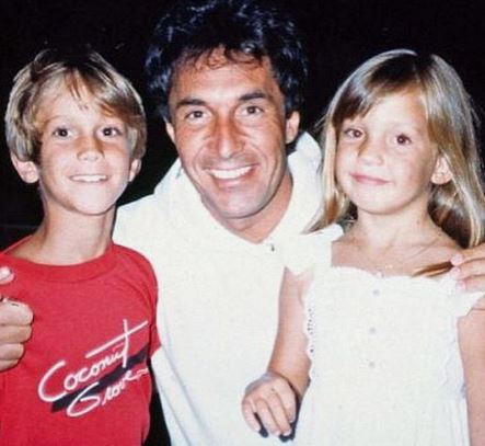 Zachary Hudson father Bill Hudson and half-siblings Oliver and Kate